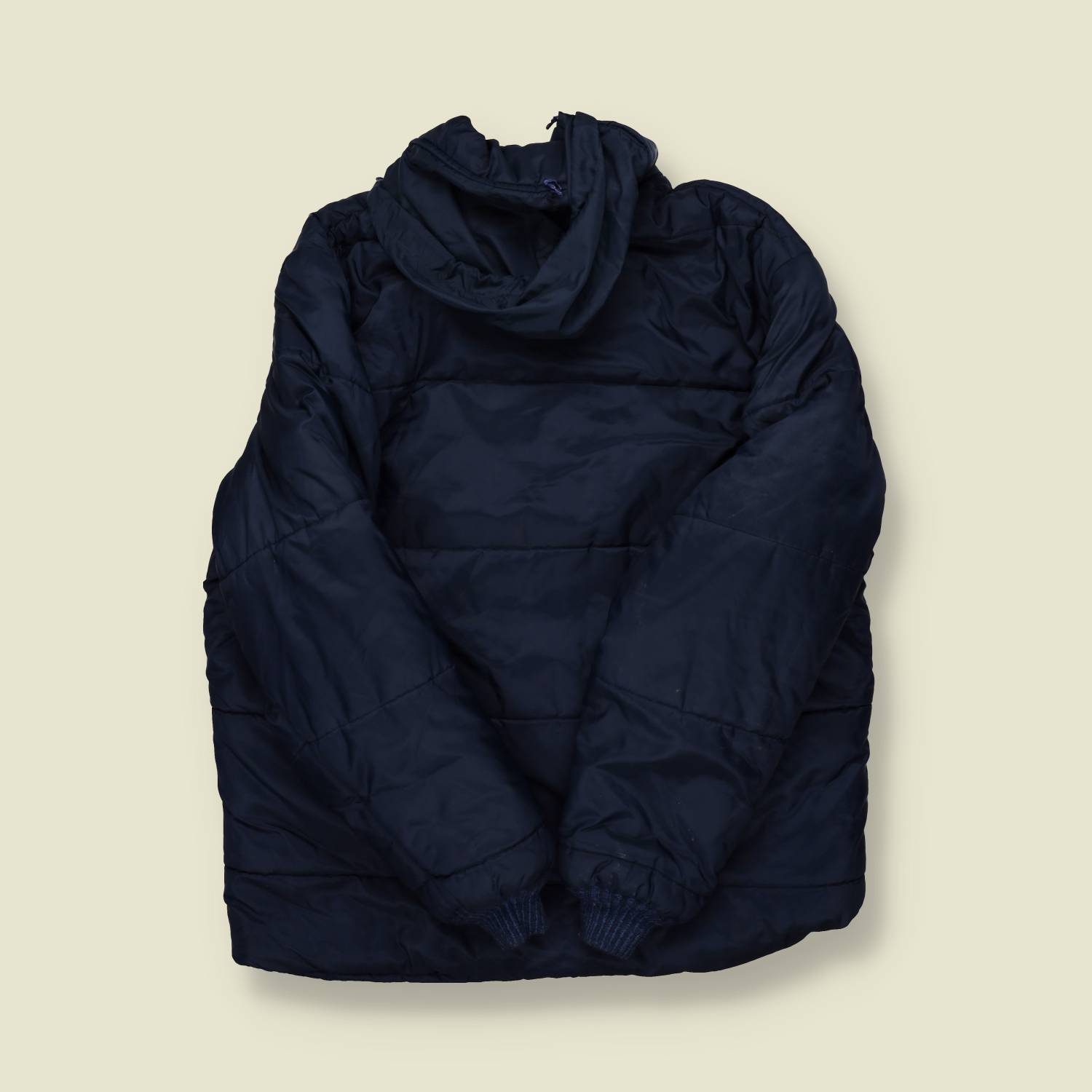 1970s Alpine Guard Navy Quilted Jacket – L