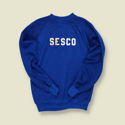 1970s Sportswear Blue Raglan Sweatshirt – S