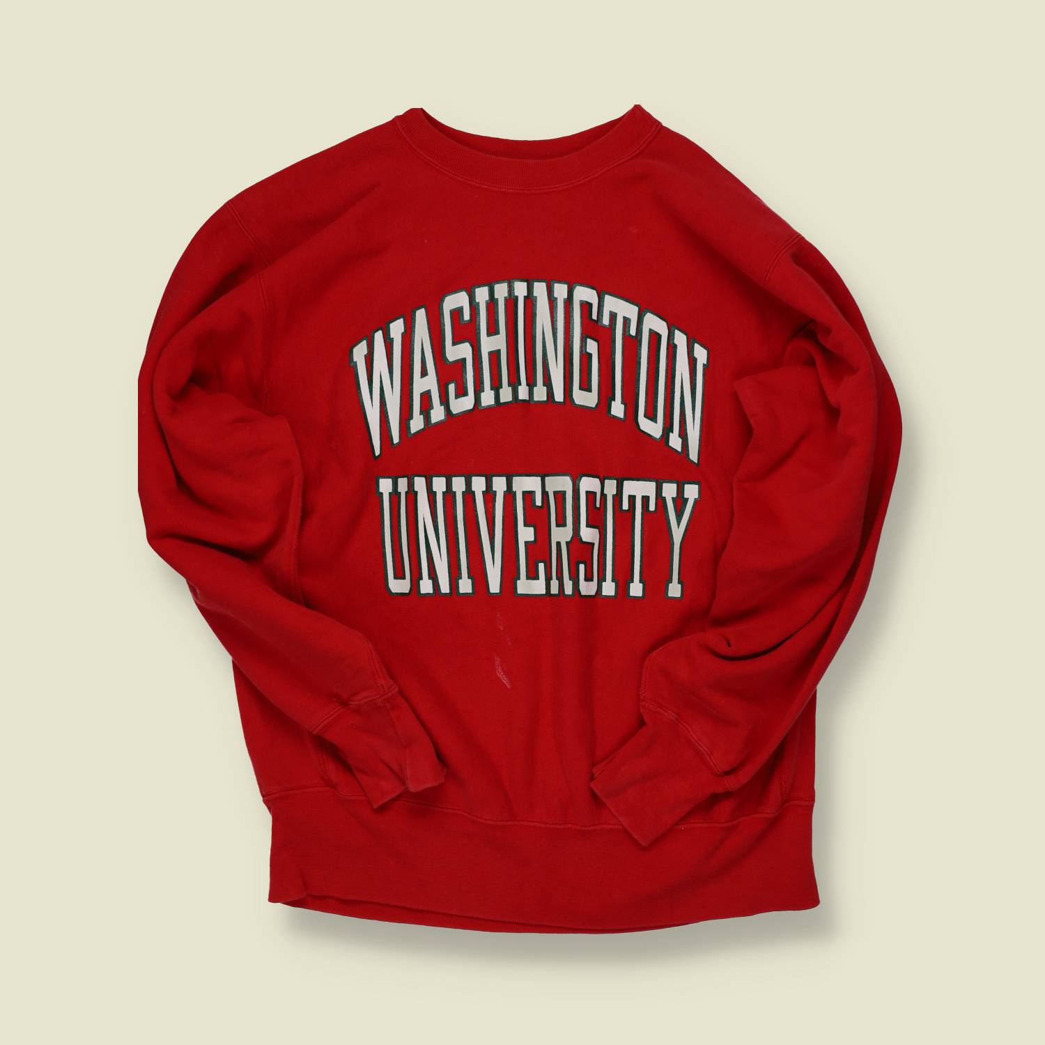 1980s–90s Champion Reverse Weave Washington University Sweatshirt – L
