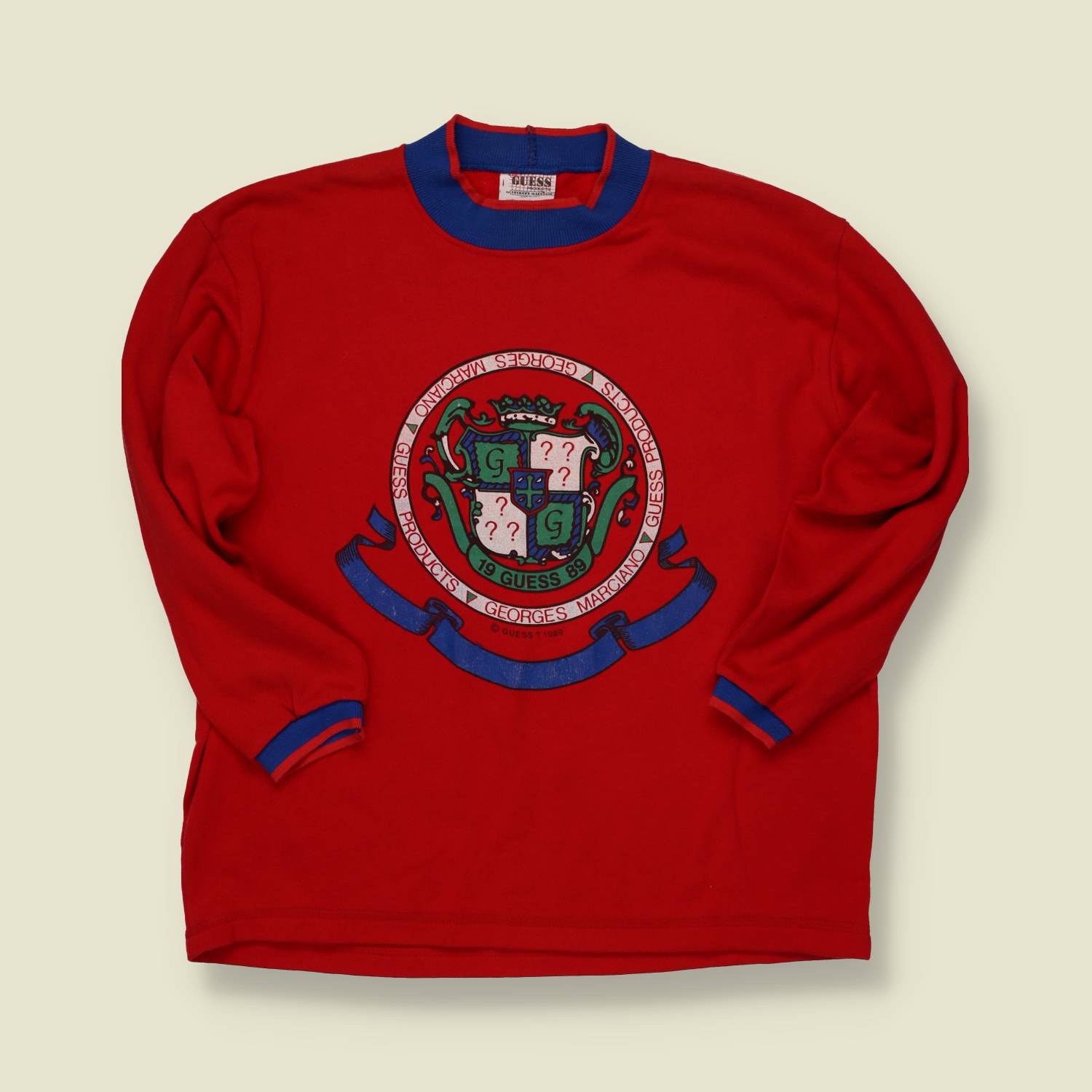 1989 dated Guess Georges Marciano era Sweatshirt - S/M