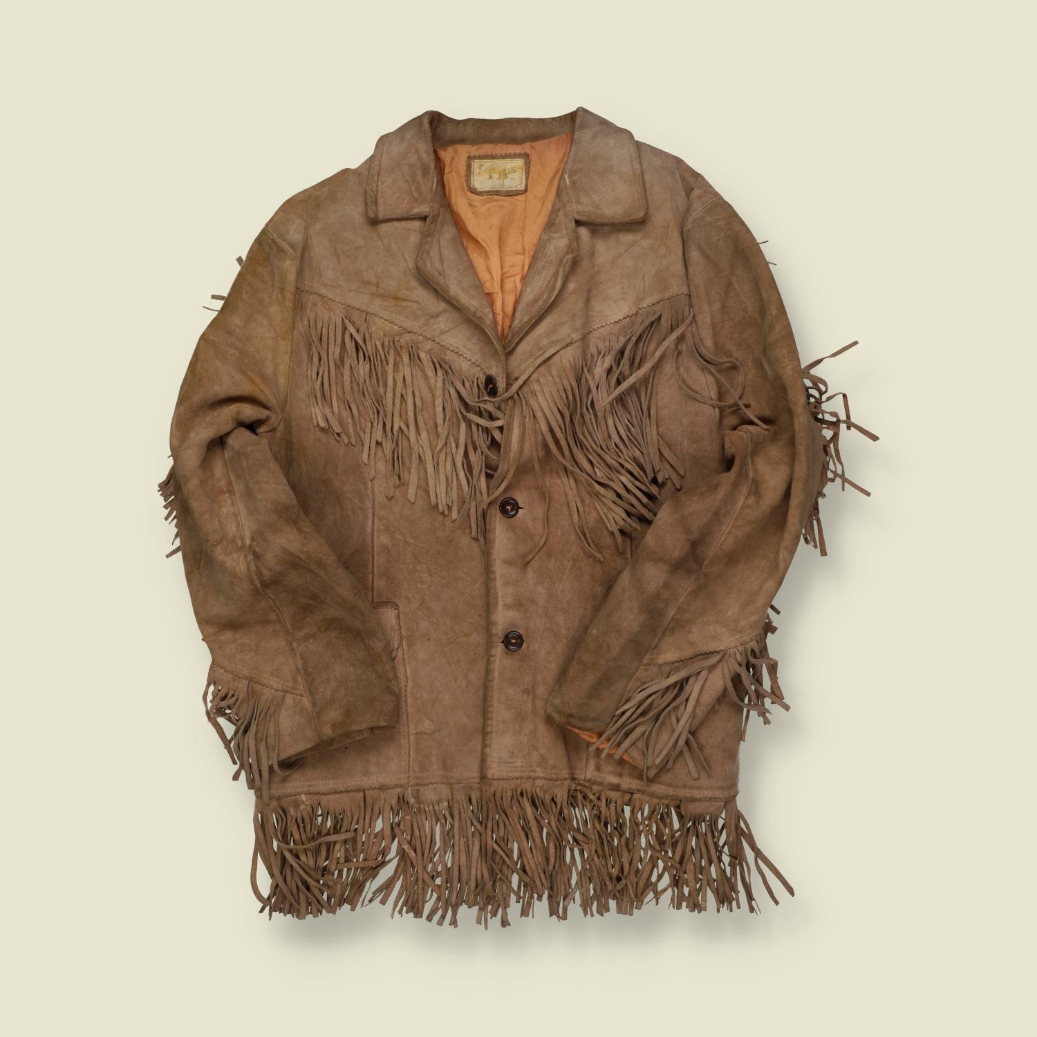 1970s Pypso Suede Fringe Western Jacket - XS/S
