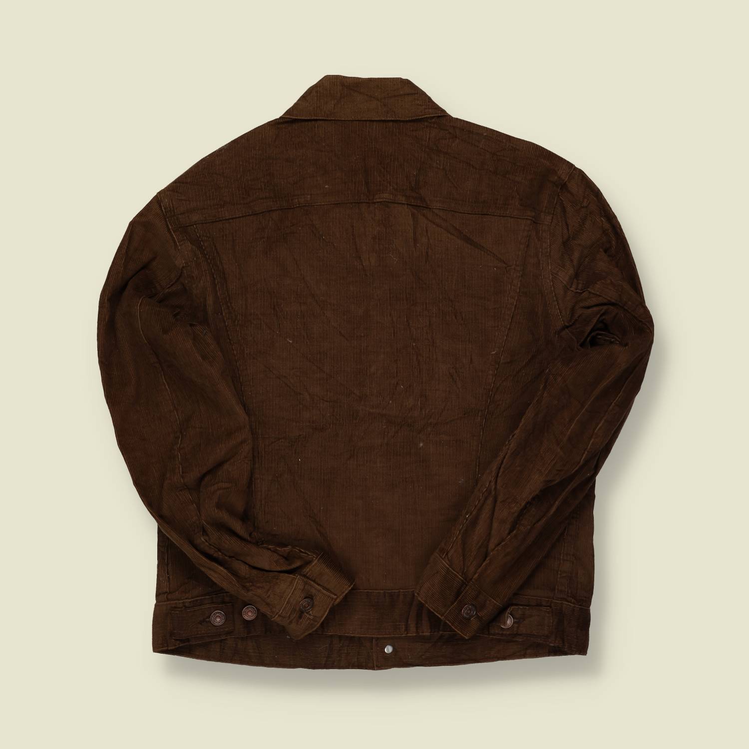 1970s Levi’s Corduroy Trucker Jacket – Brown (Size 40) - S