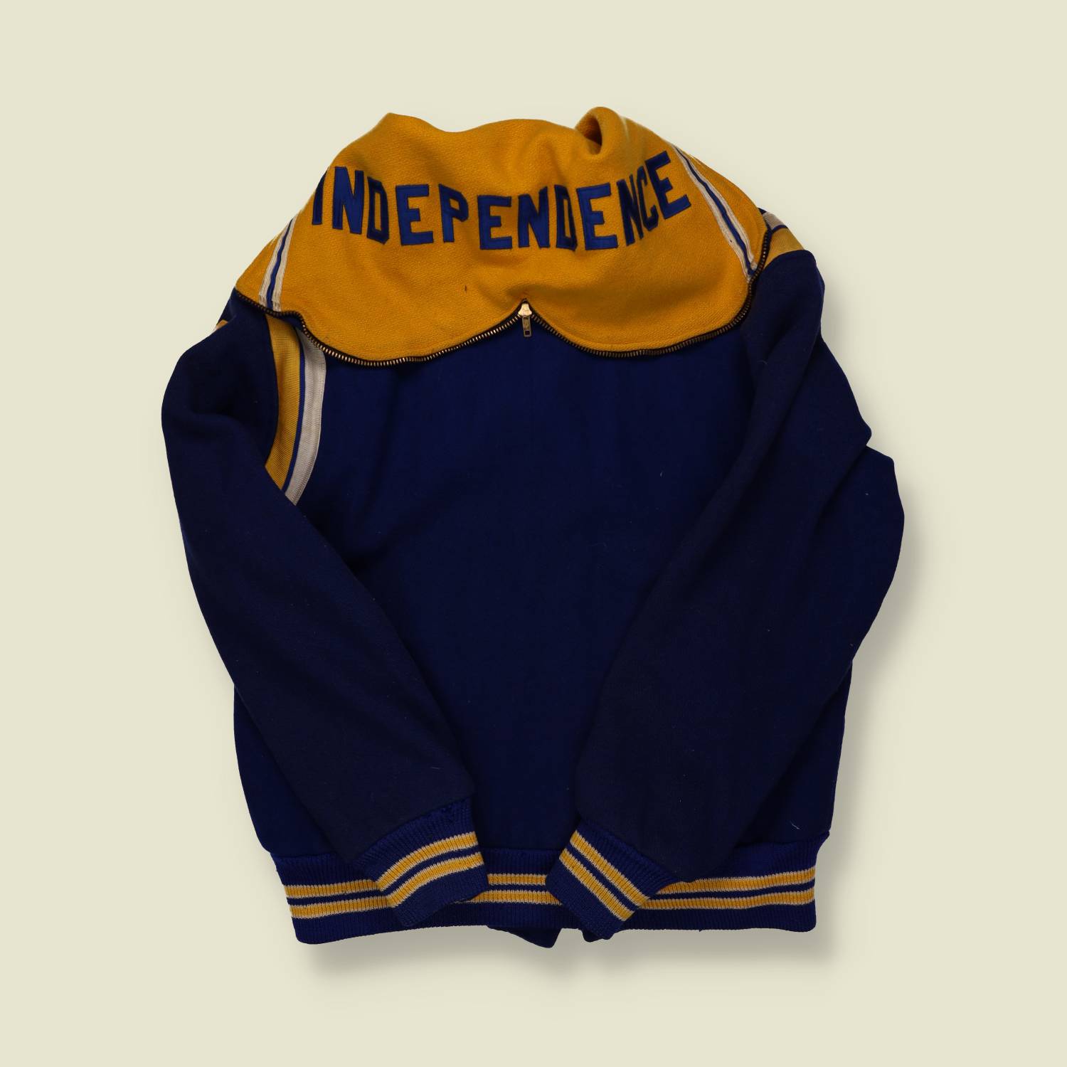 1950s Independence Varsity Wool Jacket – Sailor Collar - S