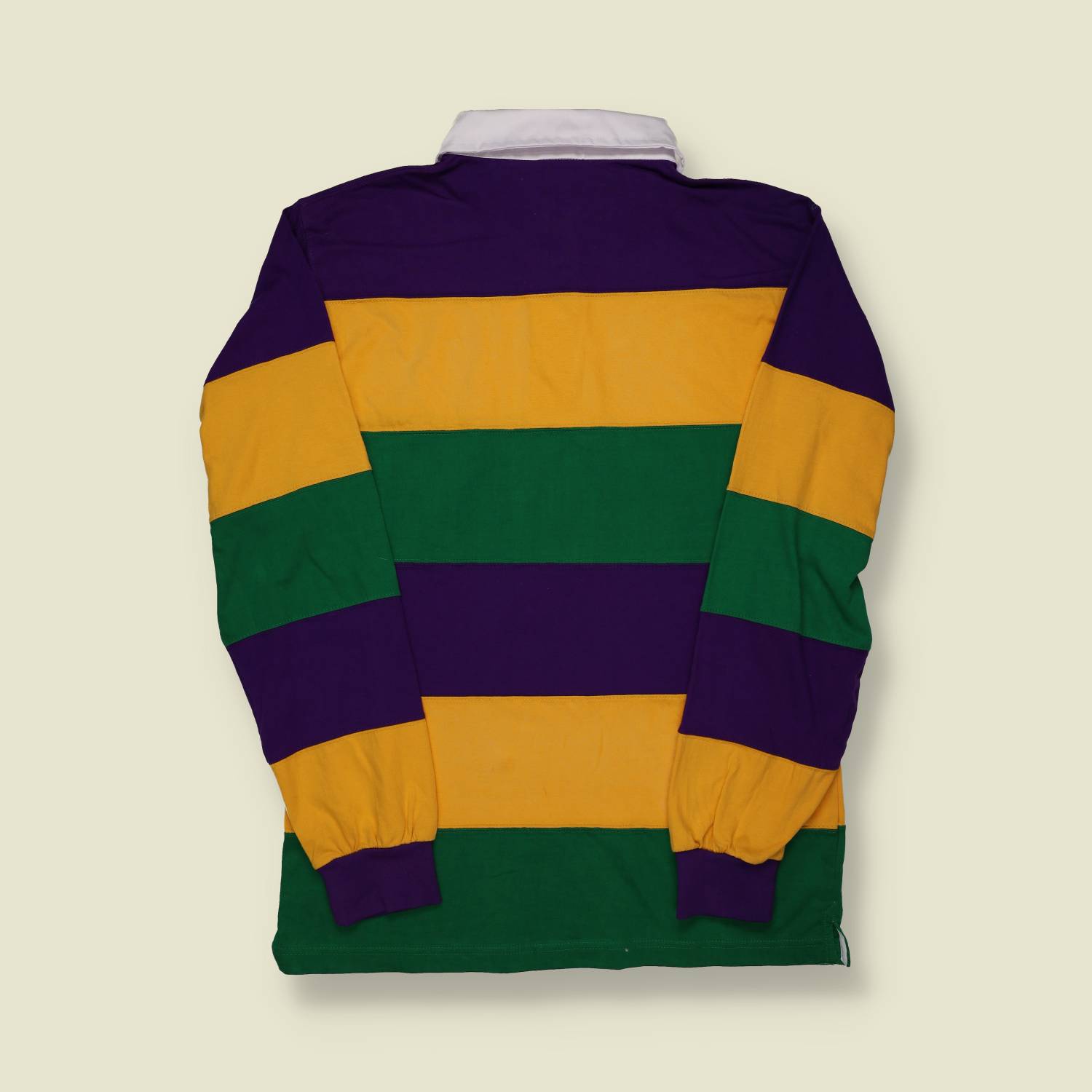 1990s Nola Mardi Gras Rugby Shirt - L/XL