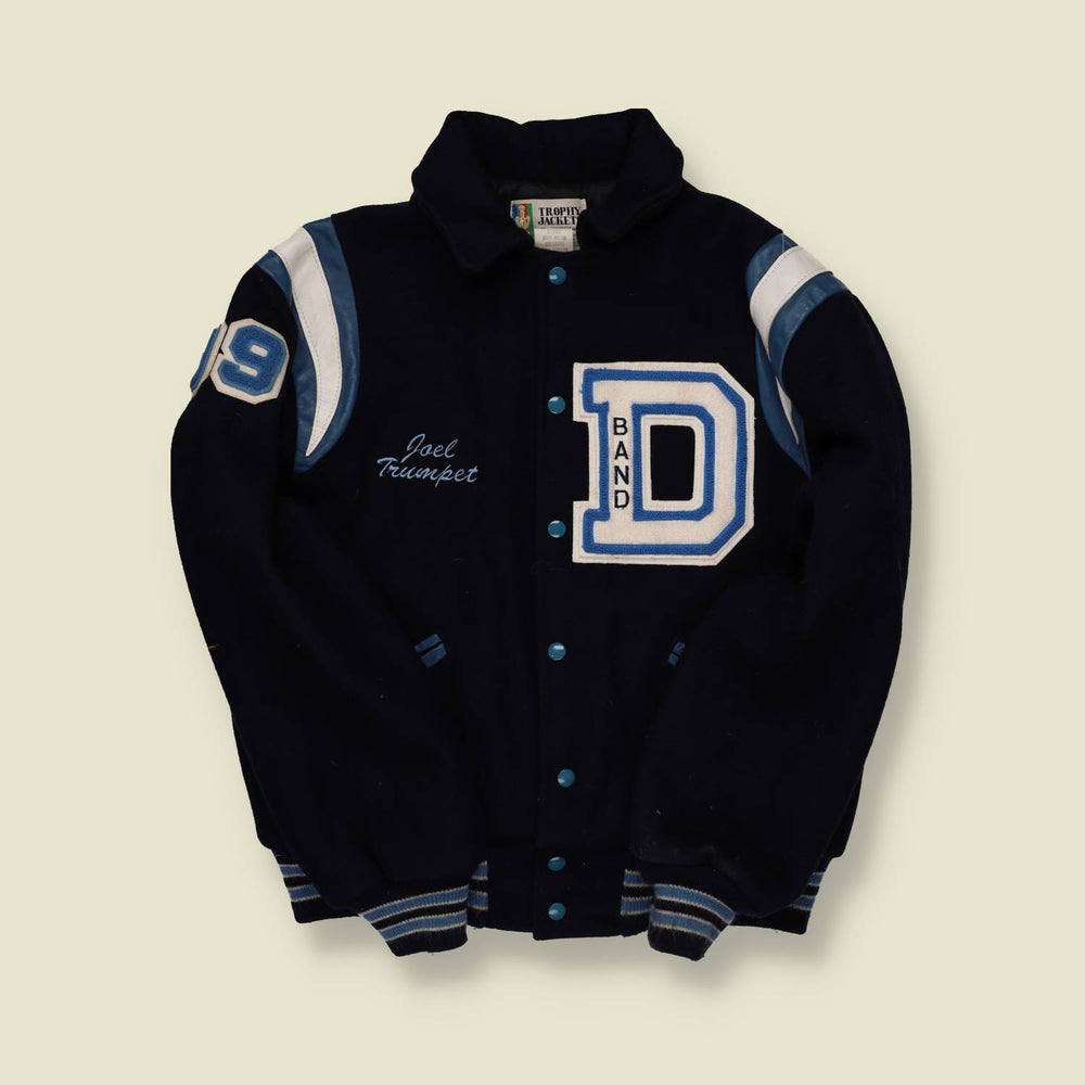 1999 Trophy Jacket Co. Varsity Jacket – Band Trumpet - S/M
