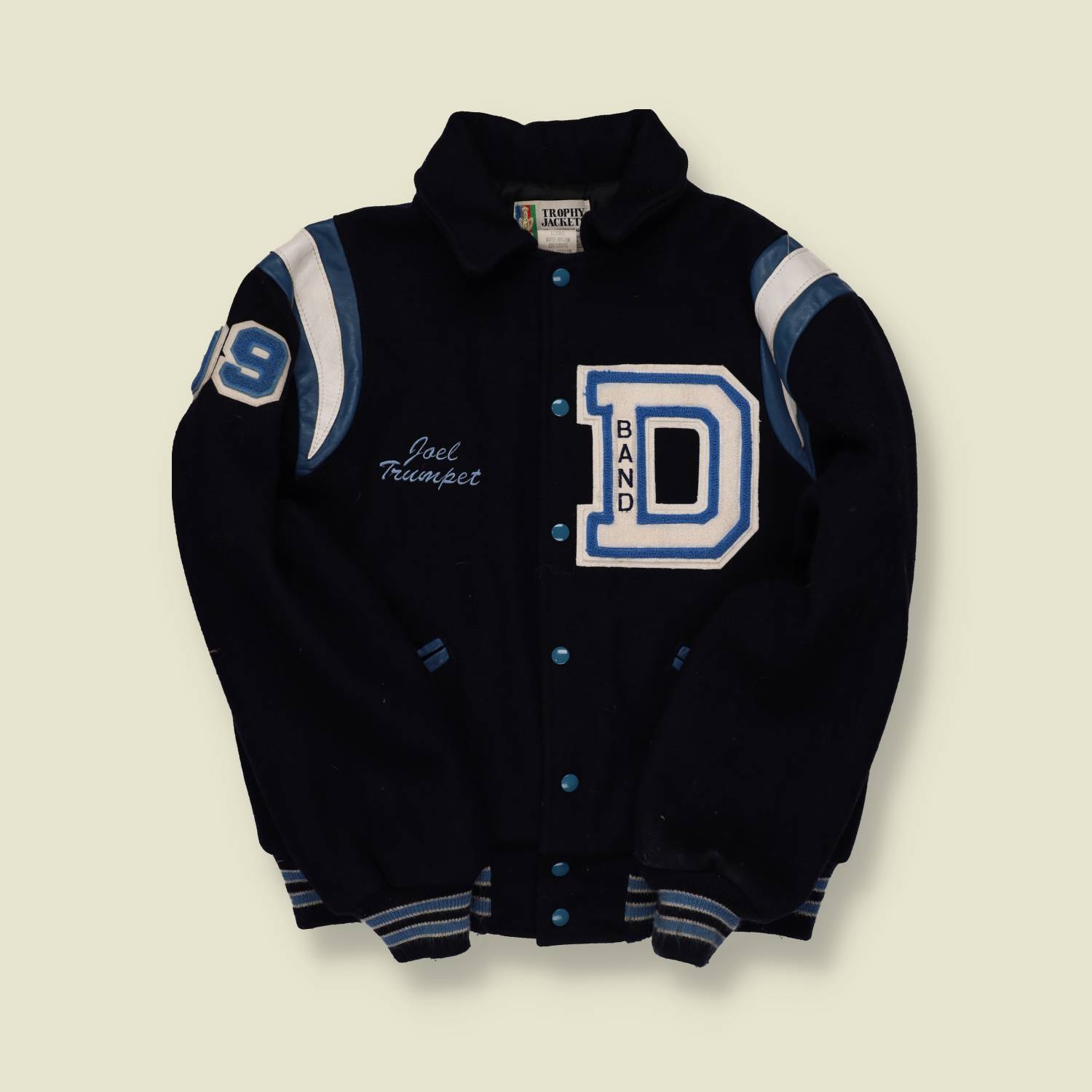 1999 Trophy Jacket Co. Varsity Jacket – Band Trumpet - S/M