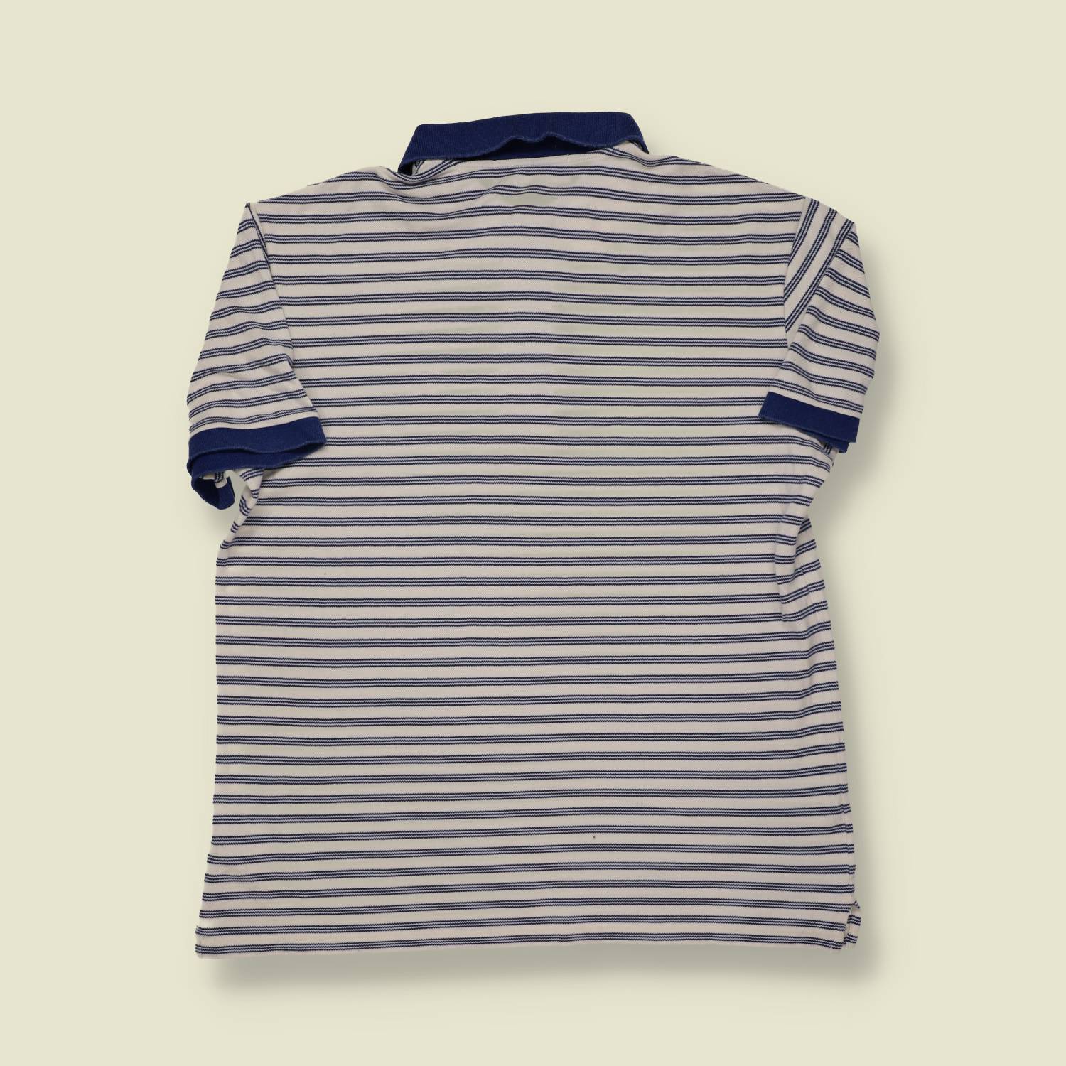 1990s Fred Perry Striped Polo Shirt - S