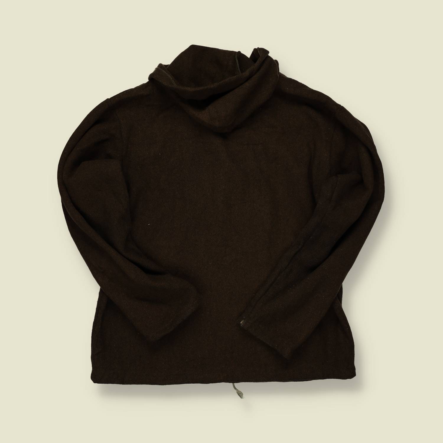 1950s Wool Hooded Zip Jacket - S/M