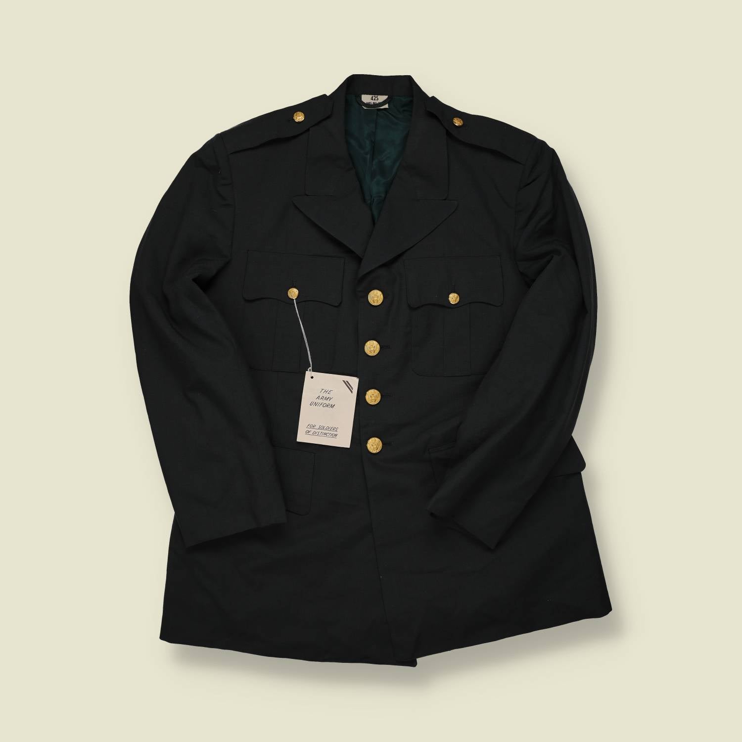 1970s U.S. Army Dress Green Jacket - S/M