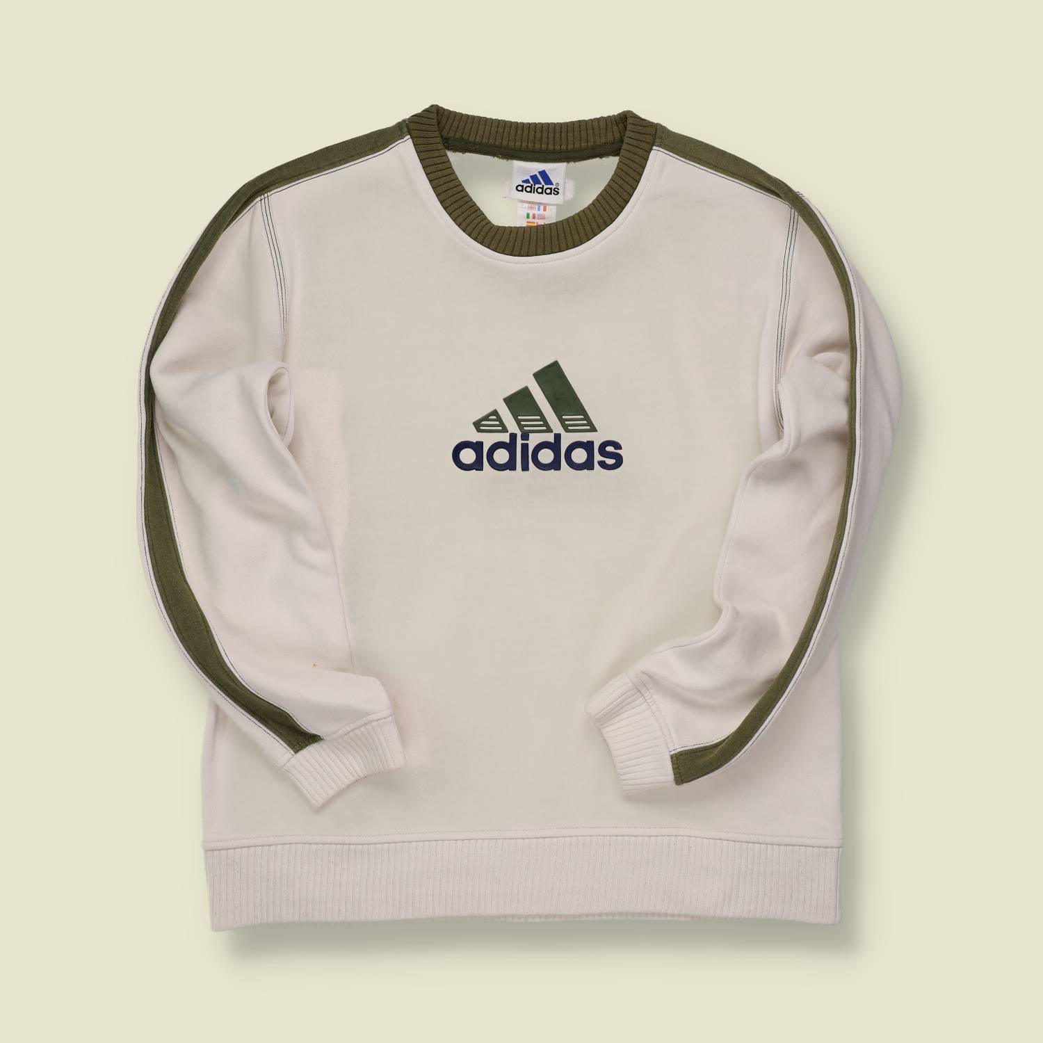 1990s Adidas Spellout Sweatshirt – M