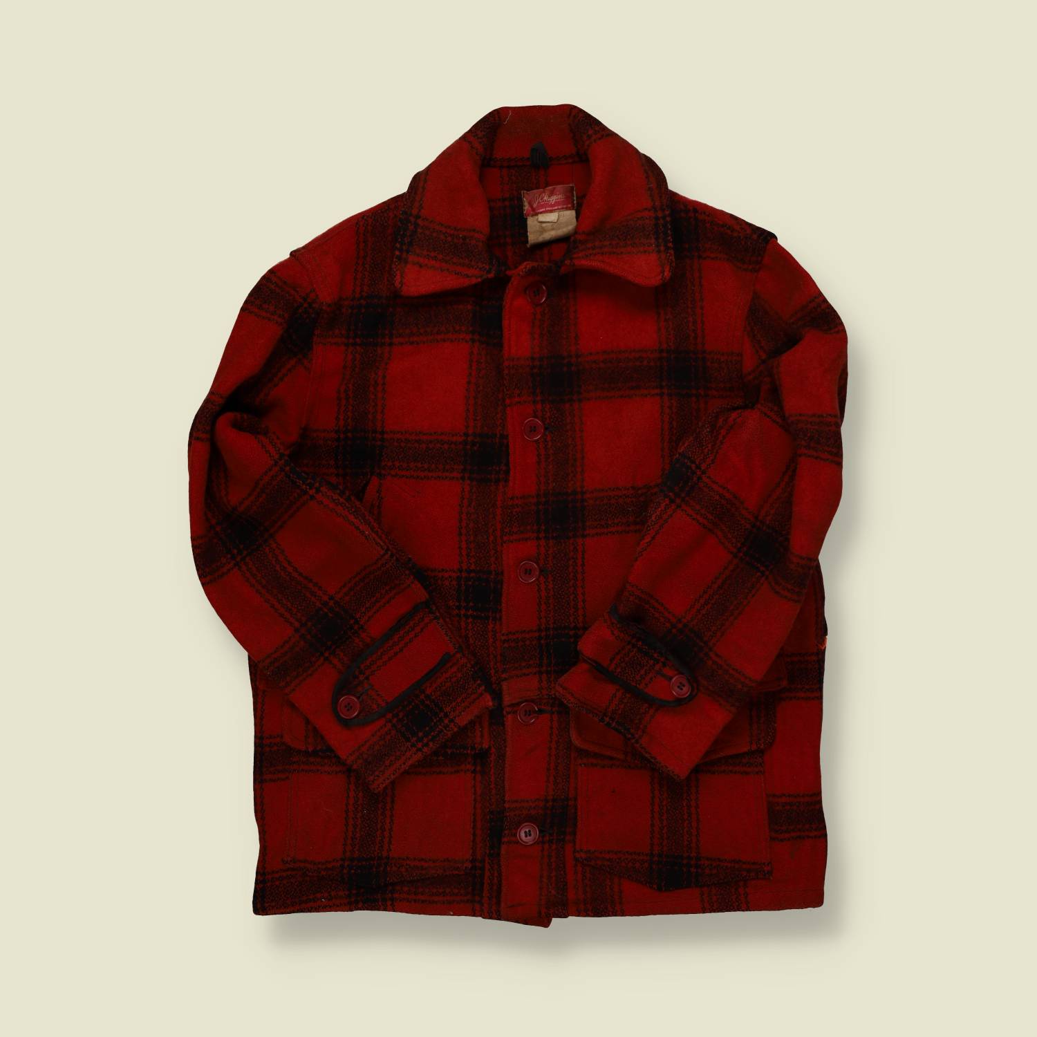 1940s–50s J.C. Higgins Wool Mackinaw Coat - S/M