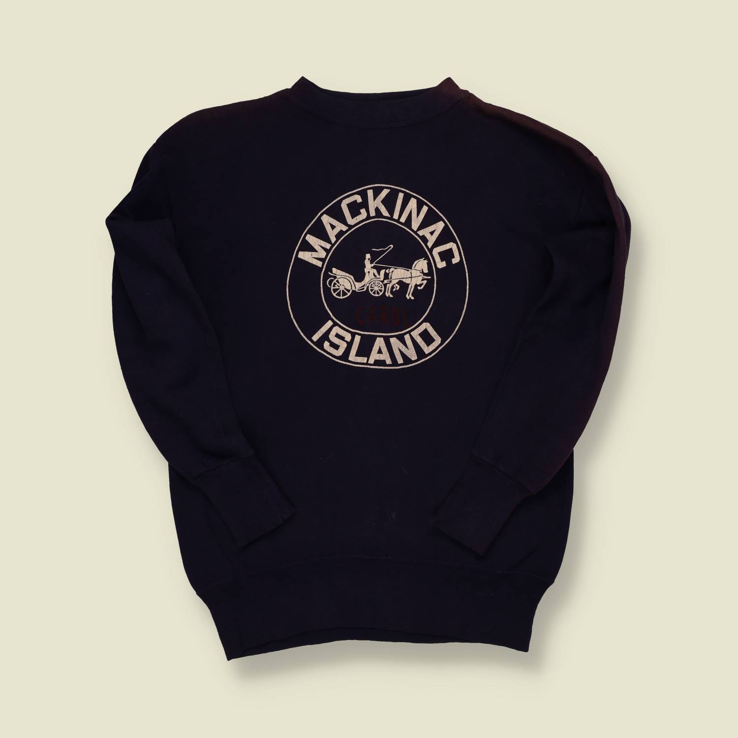1950s Mackinac Island Souvenir Sweatshirt - S