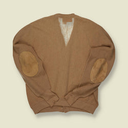 1960s Janzen Golf Collection Tan Wool Cardigan – M
