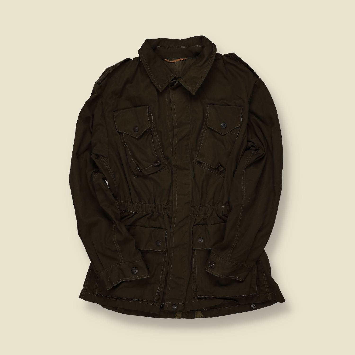 1970s | Italian Military | Field Jacket – Olive Drab - M