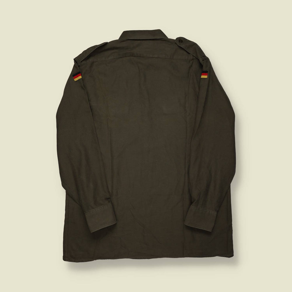 1980s | German Army (Bundeswehr) | Field Shirt – Olive Drab - M