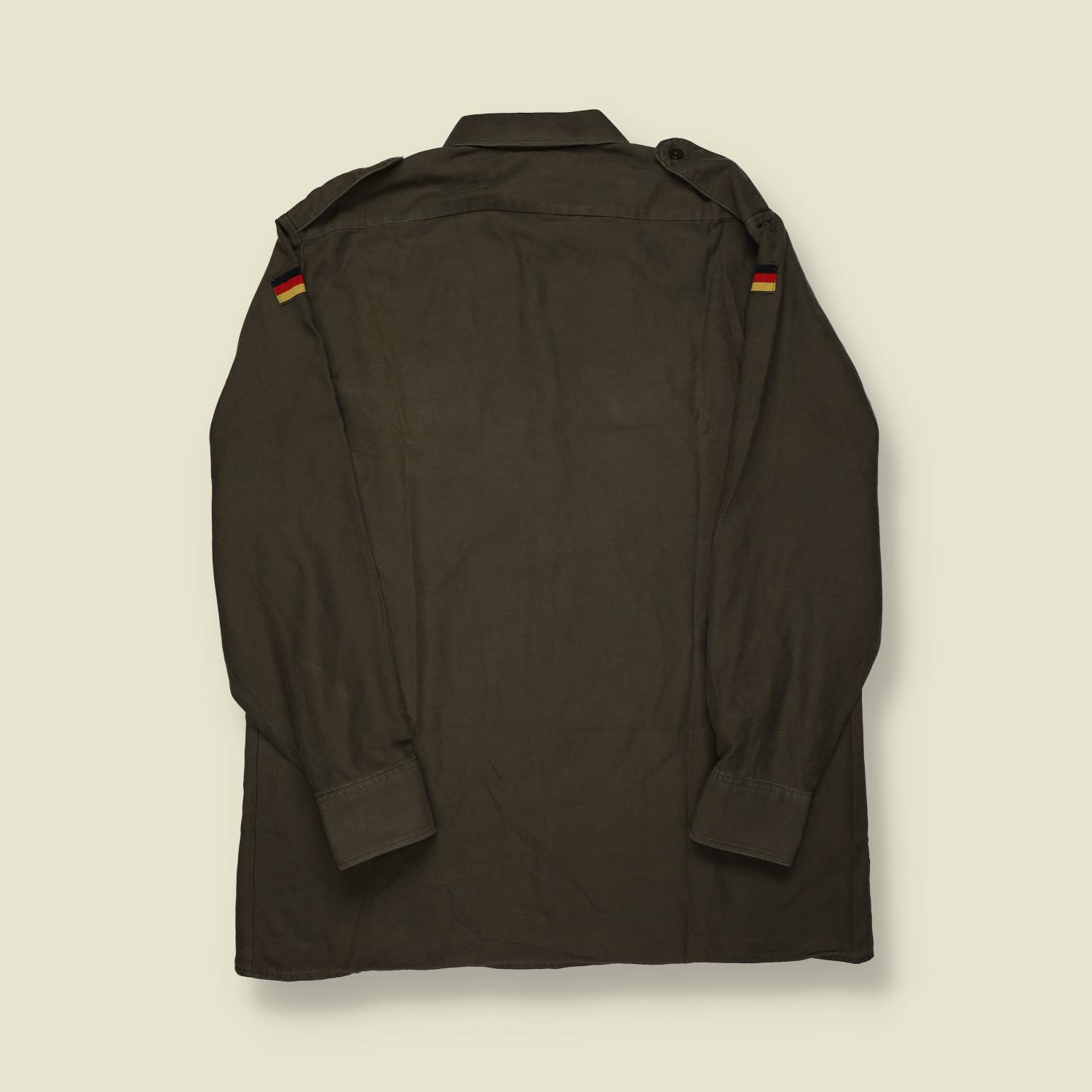 1980s | German Army (Bundeswehr) | Field Shirt – Olive Drab - M