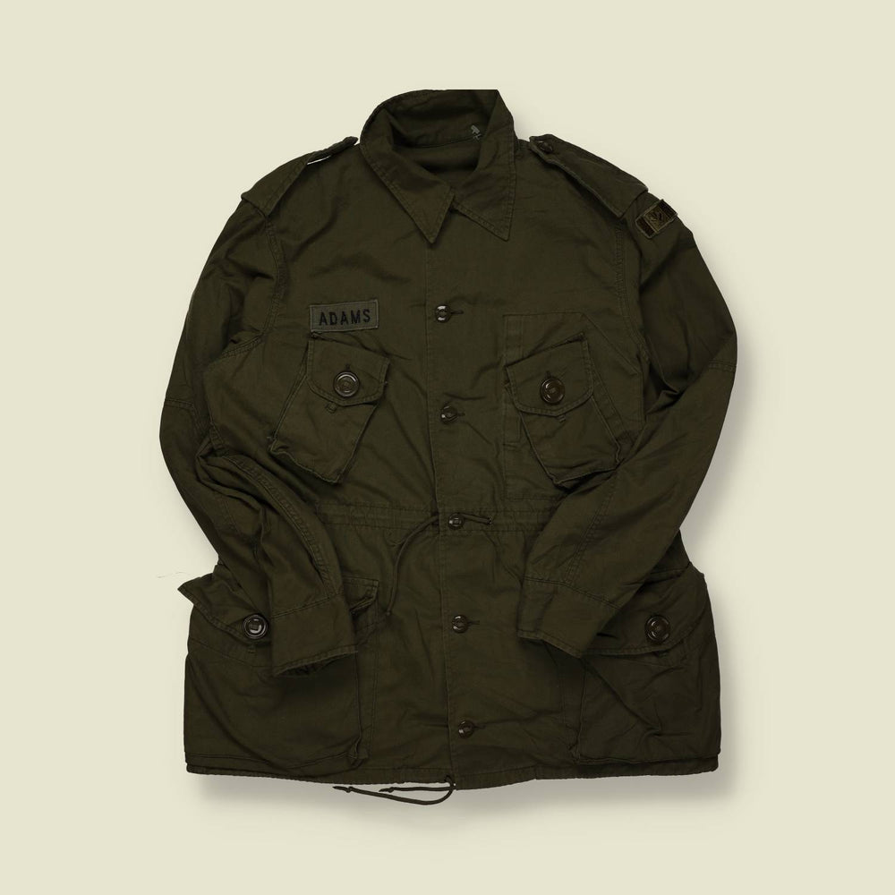 1980s | Canadian Army | Named Field Jacket – Olive Drab - M