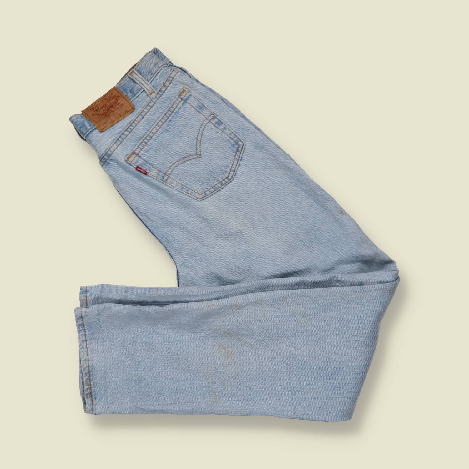 1980s–1990s | Levi’s 501 | Made In USA Jeans | Pale Blue - w30