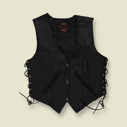 1990s–2000s | Gear X | Leather Gilet - XXS