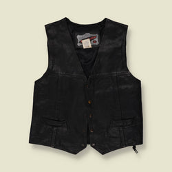 1980s–1990s | The Best | Leather Gilet - S