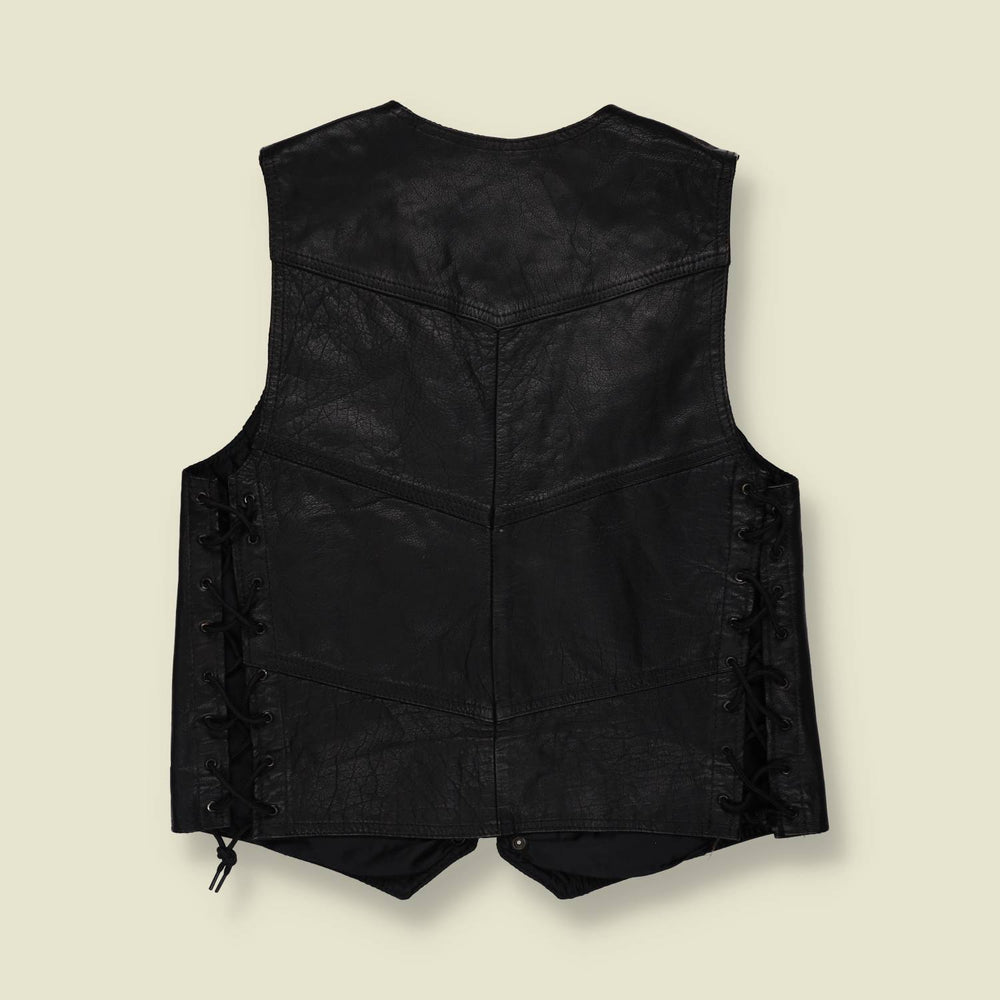 1980s–1990s | The Best | Leather Gilet - S