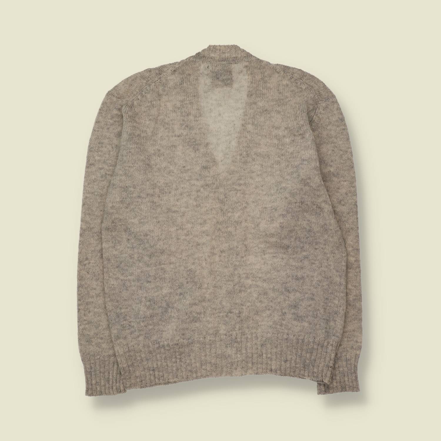 1980s | Lion Rock | Shetland Wool Cardigan - S