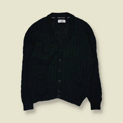 1980s | White Sails | Made In Italy | Cardigan - L