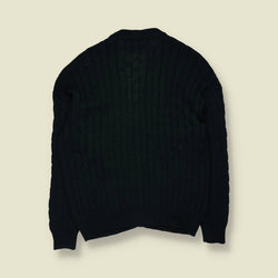 1980s | White Sails | Made In Italy | Cardigan - L