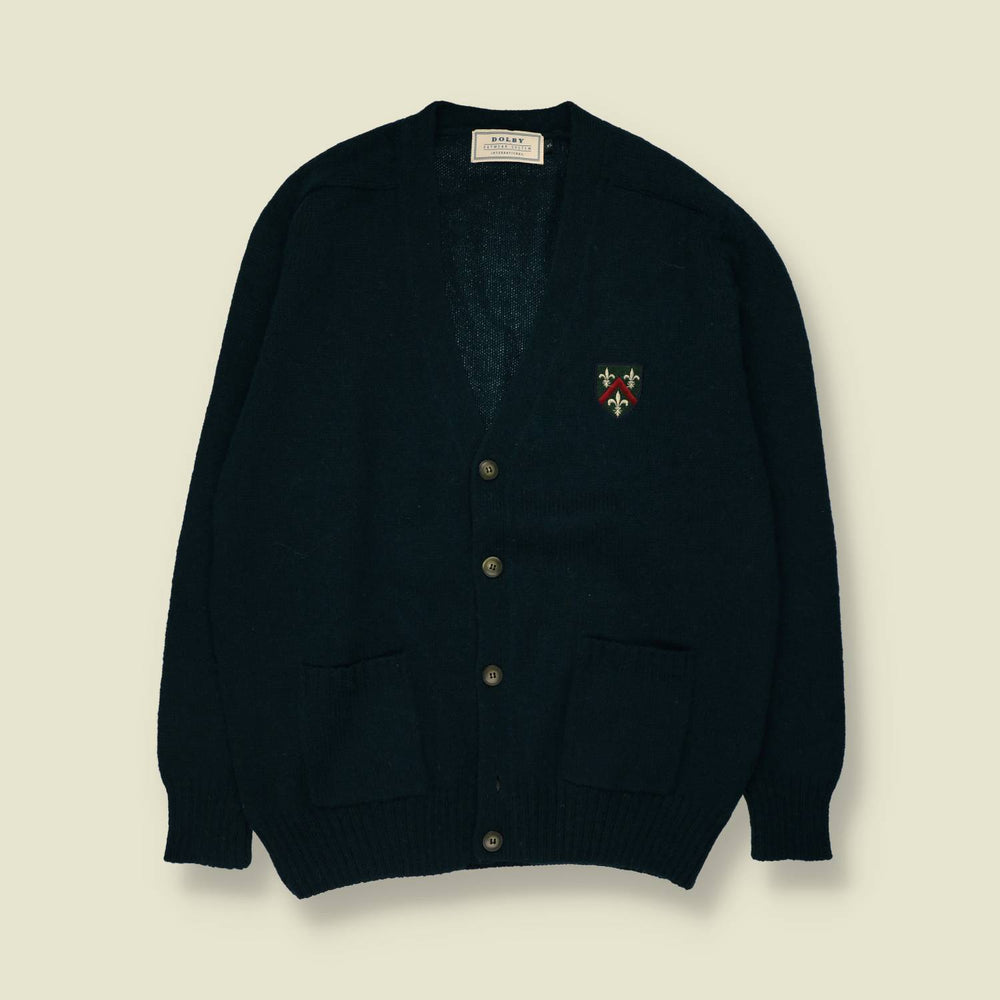 1980s | Dolby | Wool Cardigan - XXL