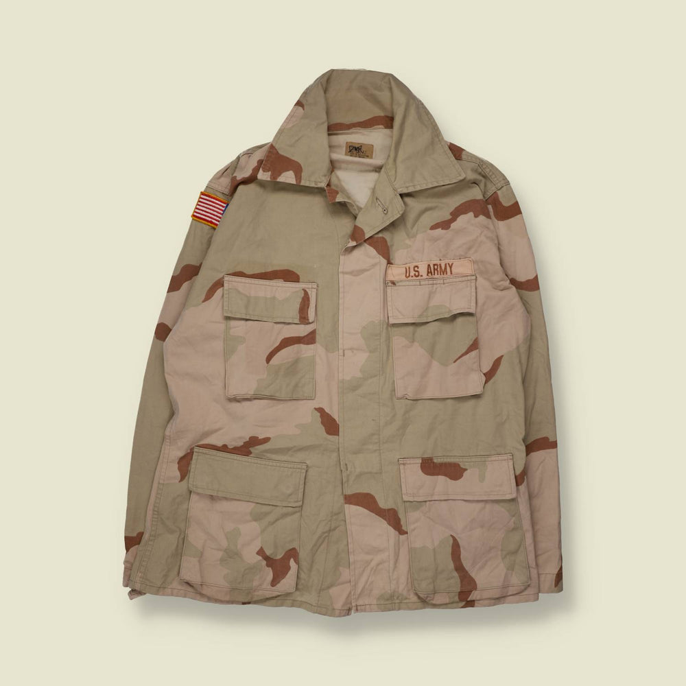 1990s | U.S. Army | Desert Camouflage BDU Shirt - XL