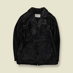 1990s | Solo Di Pelle | Made In Italy | Leather Jacket - XL