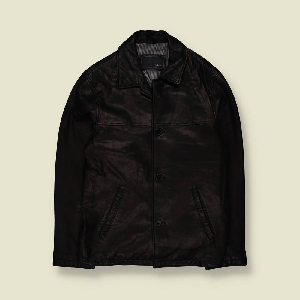 1990s–2000s | Jake’s | Leather Coat - S