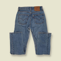 1980s–1990s | Levi’s 501 | Made In USA Jeans | Mid Blue - w28