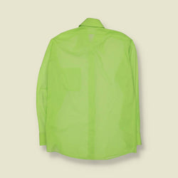 1970s | Long Sleeve Shirt | Green - L
