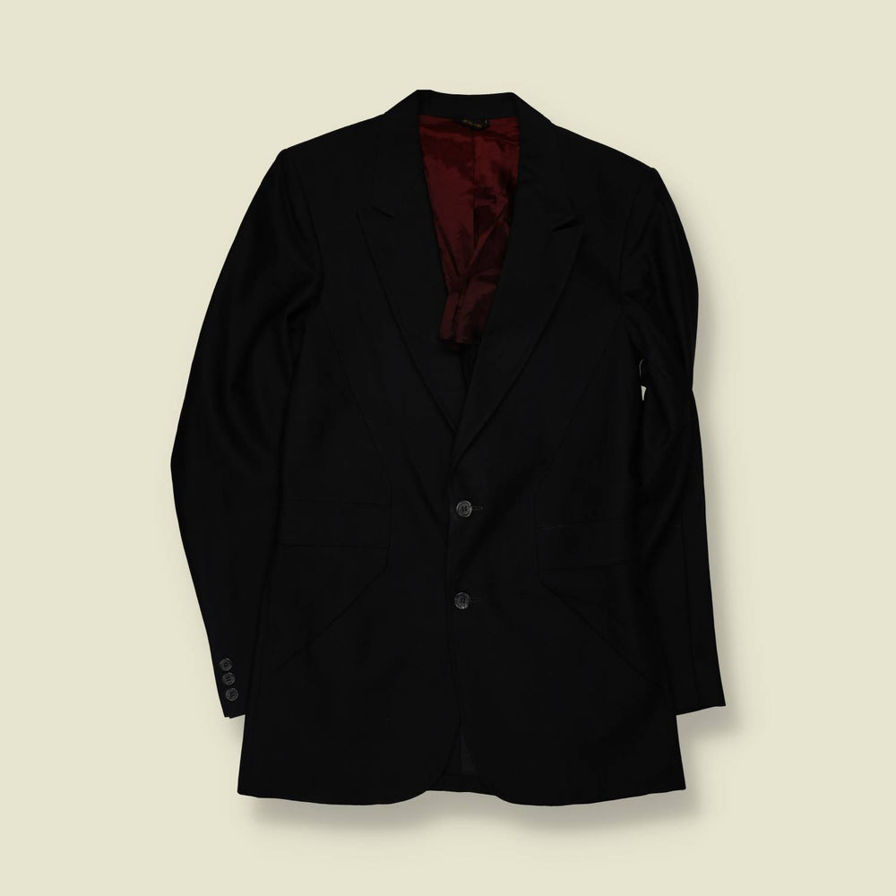 1970s | Darted Blazer | Black - XS