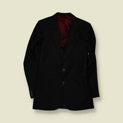1970s | Darted Blazer | Black - XS