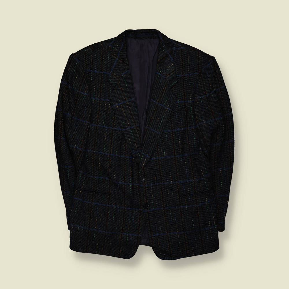 1980s | Check Blazer - M