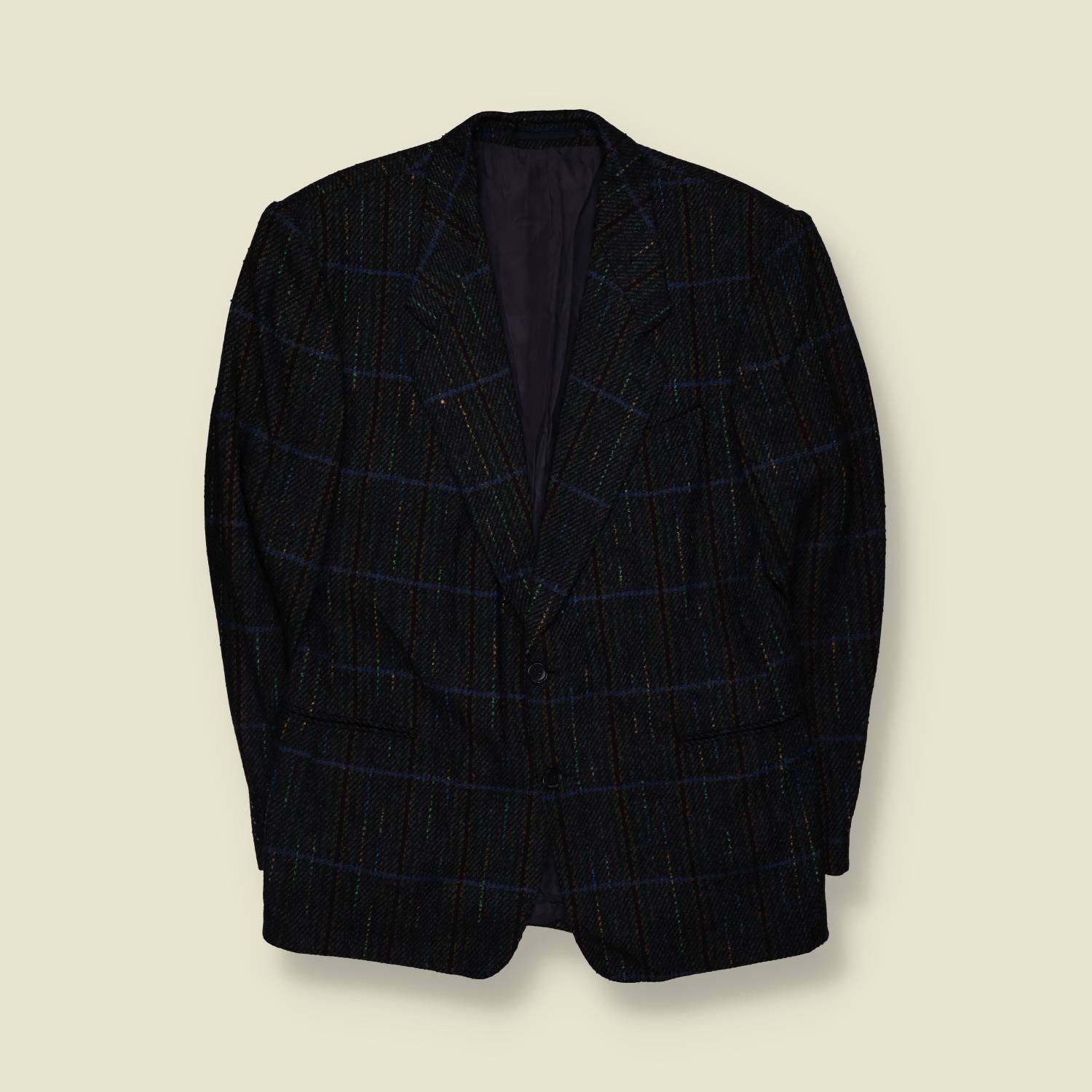1980s | Check Blazer - M
