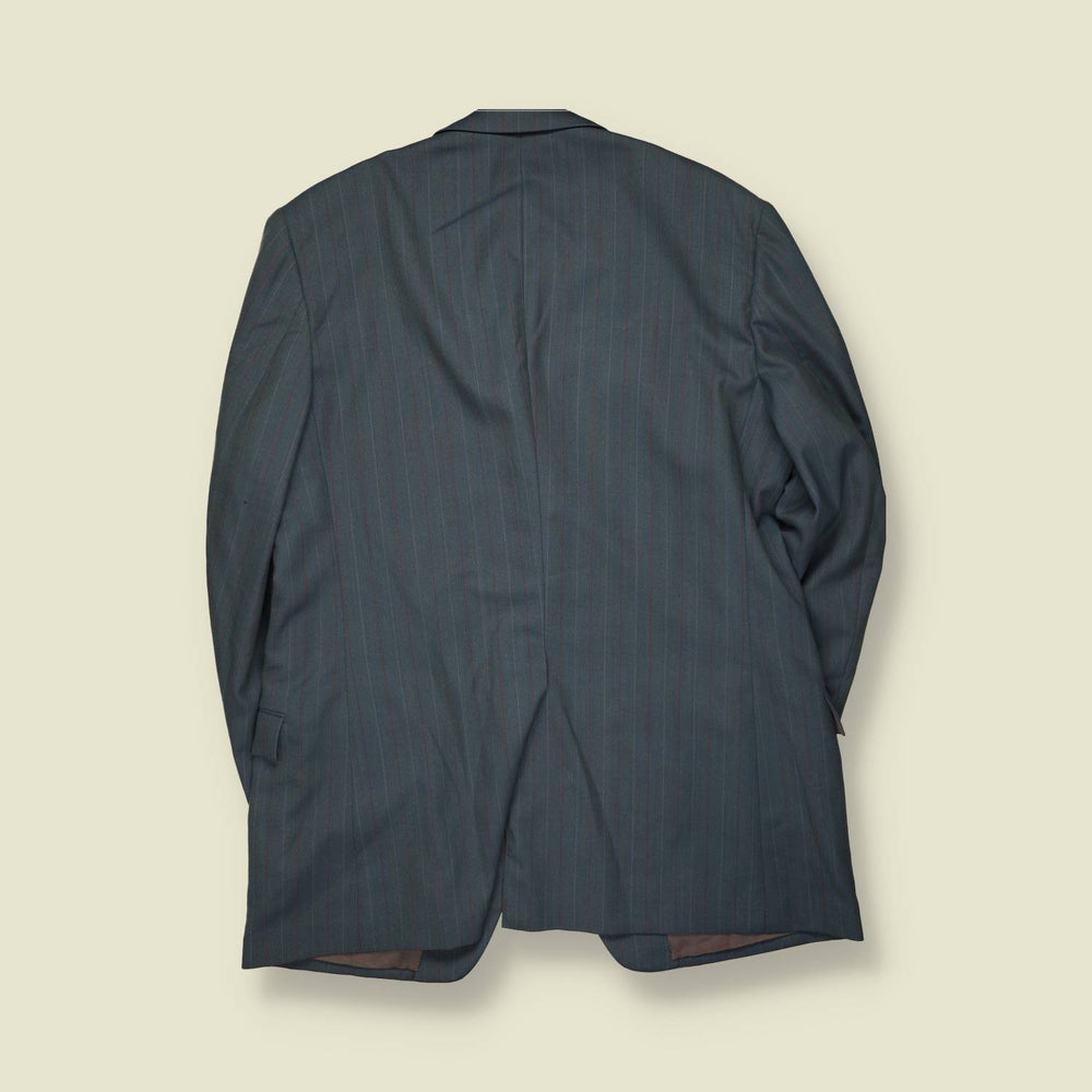 1970s | Fuse D’Oro | Pinstripe Blazer | Grey - M