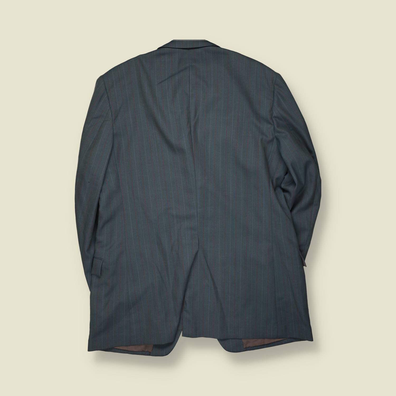 1970s | Fuse D’Oro | Pinstripe Blazer | Grey - M