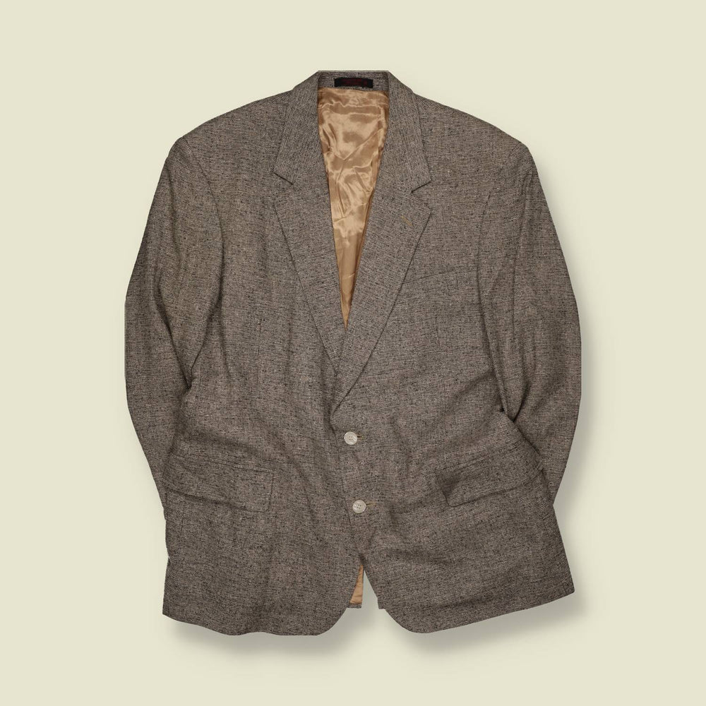 1980s | John Weitz | Blazer | Grey – XL