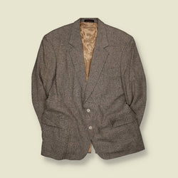 1980s | John Weitz | Blazer | Grey – XL