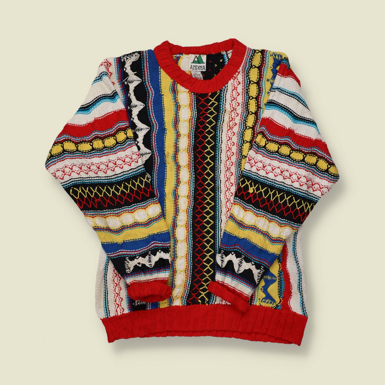 1990s Coogi Style Knit - M