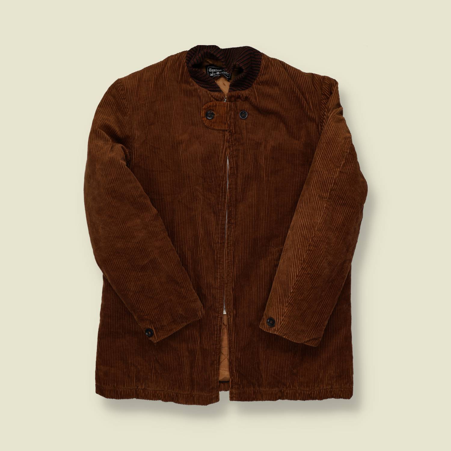1960s Lined Corduroy Bomber - XS/S