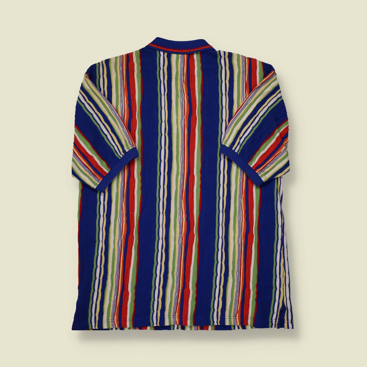 1990s Coogi Style Polo Knit - XL