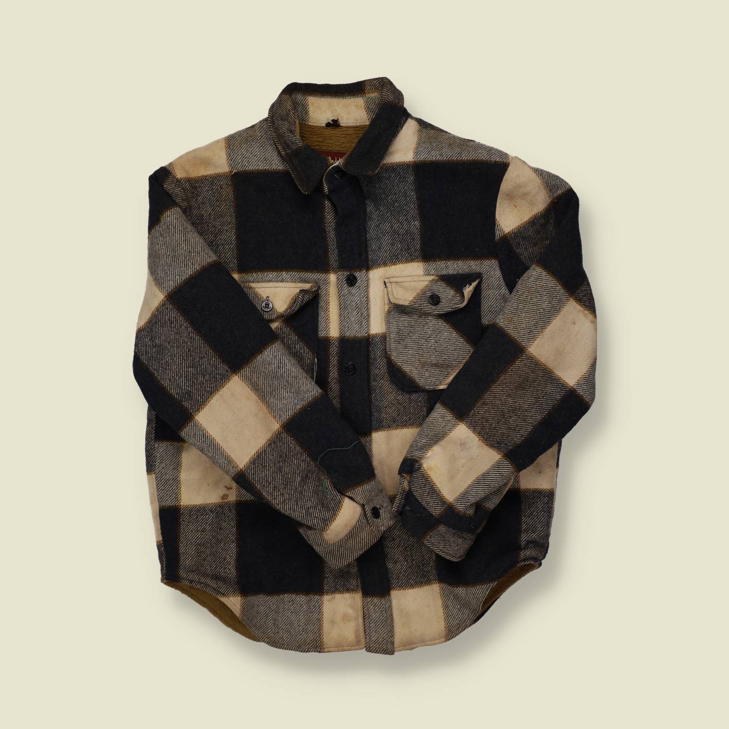 1970s CPO Anchor Button Overshirt - S