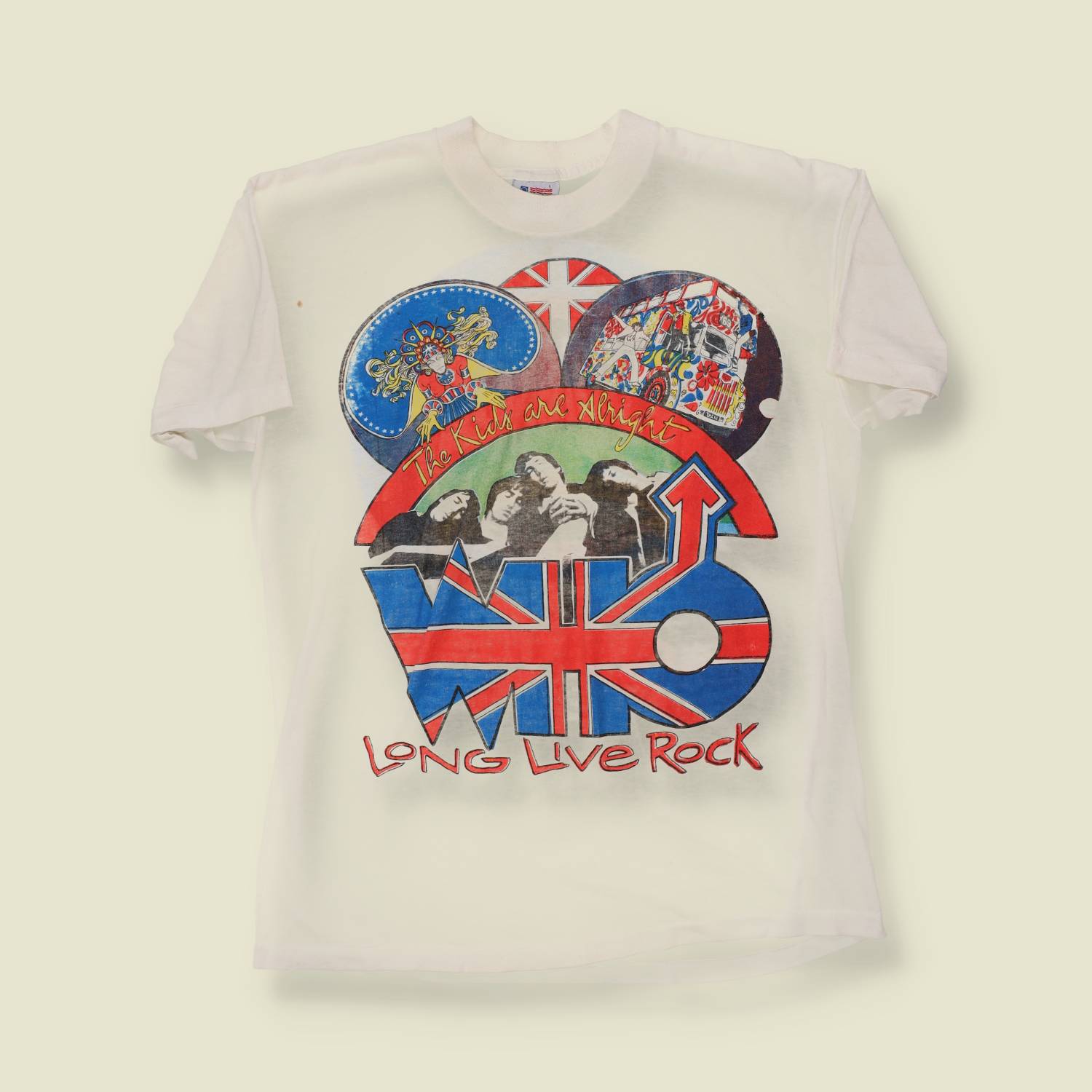 1989 The Who The Kid's Are Alright Tour Tee - M