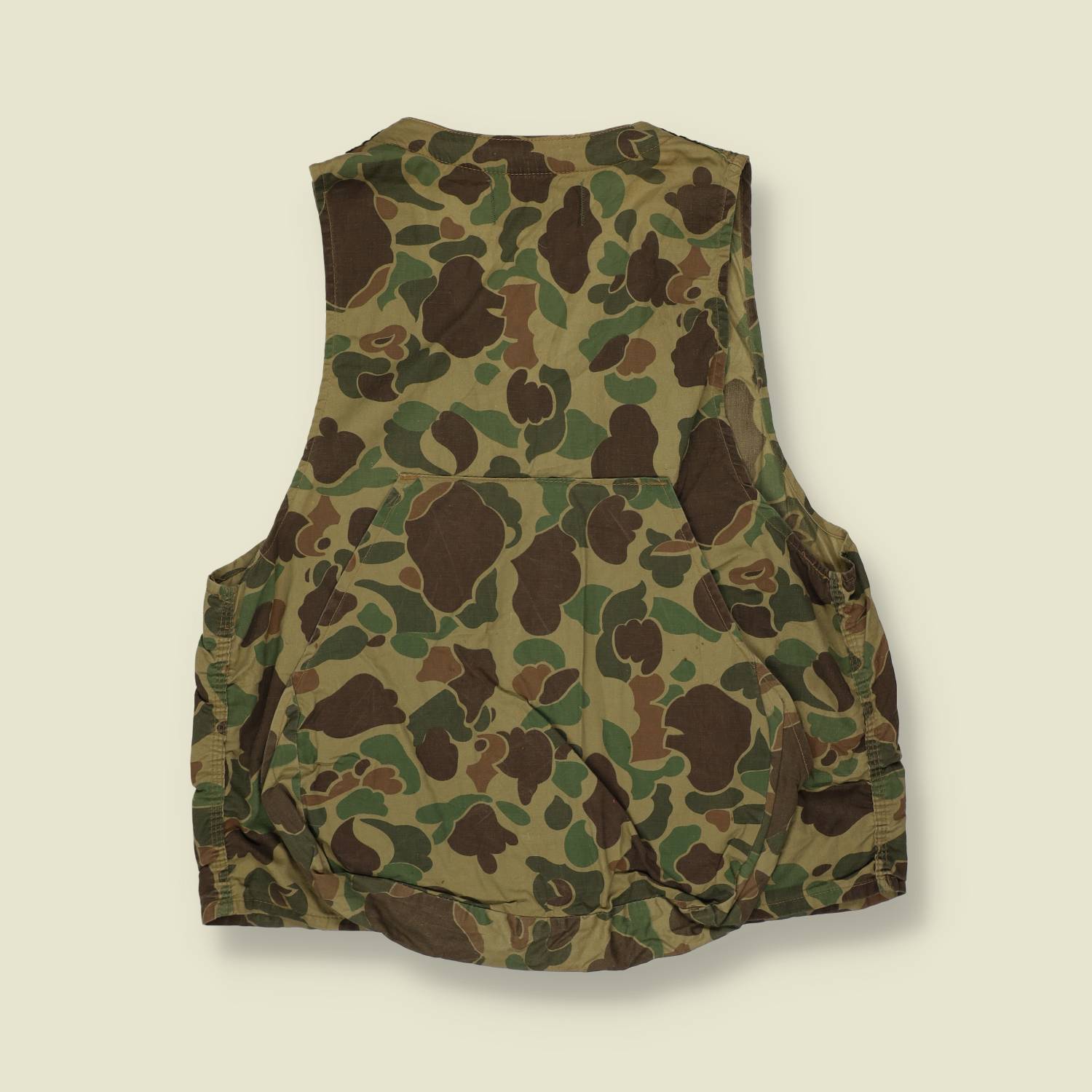 1950s Black Sheep Camo Vest -XS