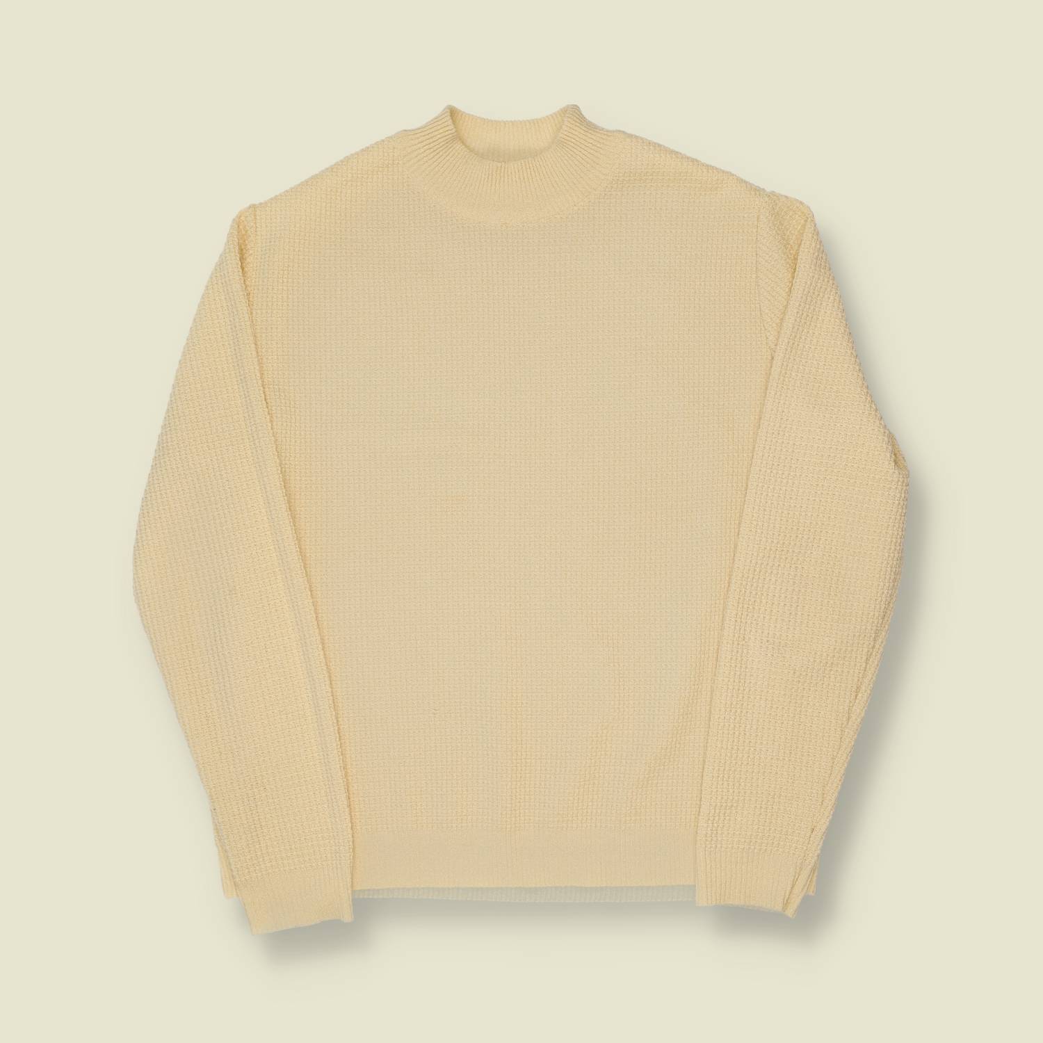 1970s Polo Neck Top - M