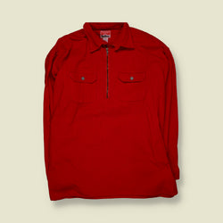 1990s | Marlboro Unlimited | Corduroy Shirt | Red - 4XL